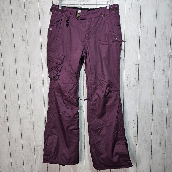 686 Women's Snow Pants Mannual Mesa Insulated Purple Sz Small - Main Image